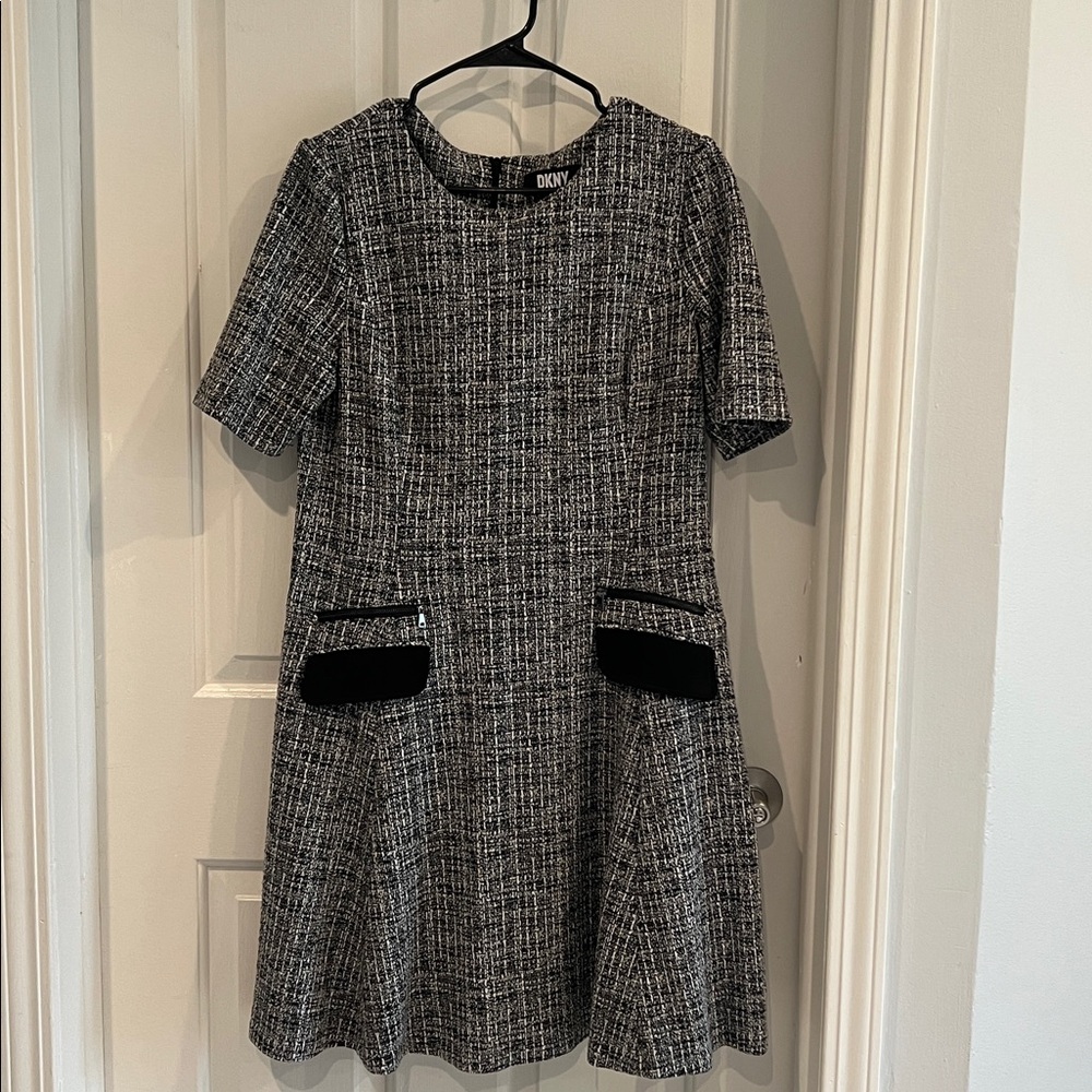 DKNY Tweed Dress